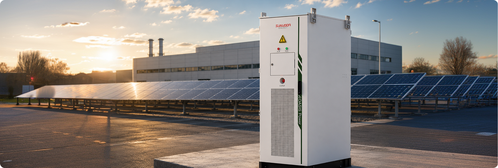 Інверторна шафа для комерційних та промислових систем накопичення енергії